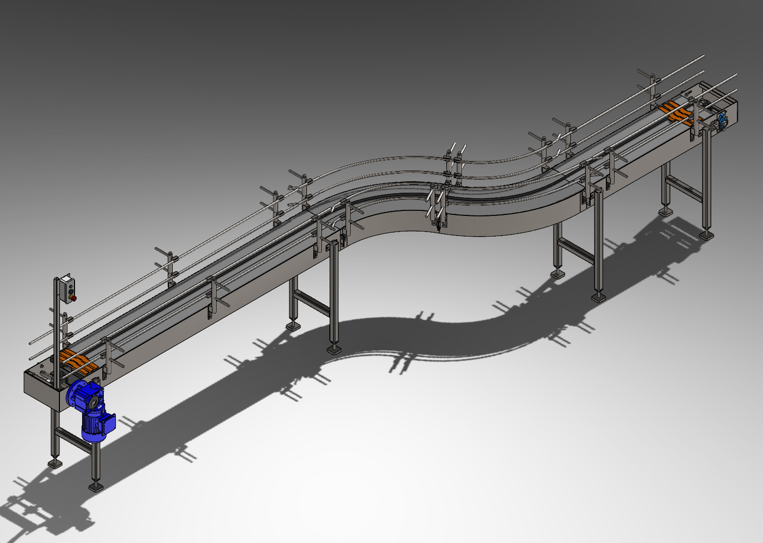Diseño de banda transportadora CADIK